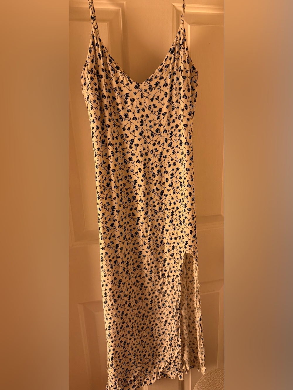 Reformation Floral Maxi Dress in Pink & Black Size 4 Like New